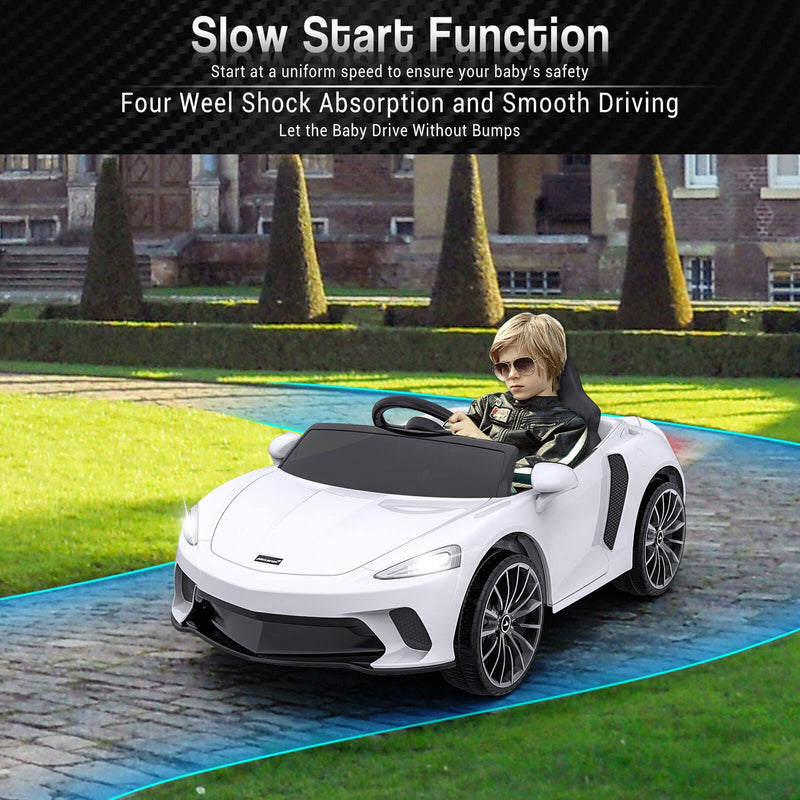 12V Electric Kids Ride On Sports Car with Remote Control and USB LED Lights