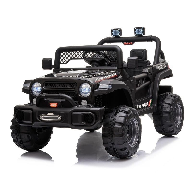 12V Electric Kids Ride On Truck Car Toy with Remote Control and 3 Speed Options