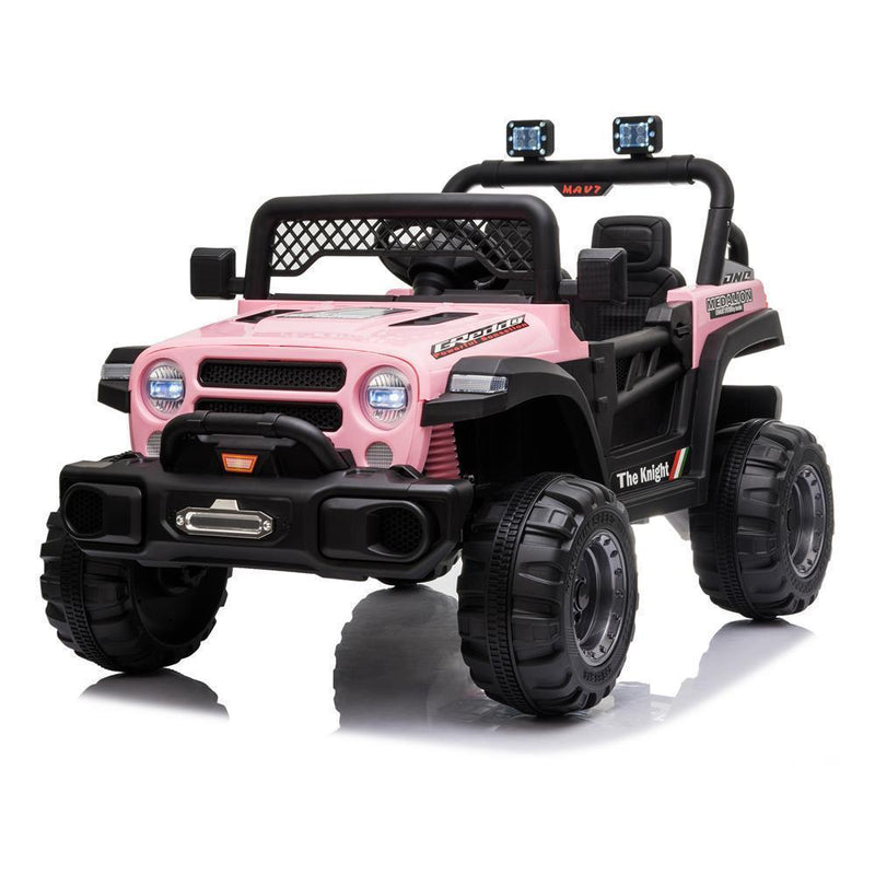 12V Electric Kids Ride On Truck Car Toy with Remote Control and 3 Speed Options