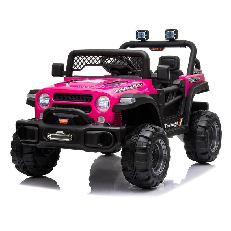 12V Electric Kids Ride On Truck Car Toy with Remote Control and 3 Speed Options