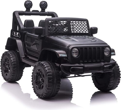 12V Electric Kids Ride On Truck with Remote Control and LED Lights