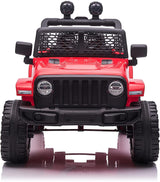 12V Electric Kids Ride On Truck with Remote Control and LED Lights