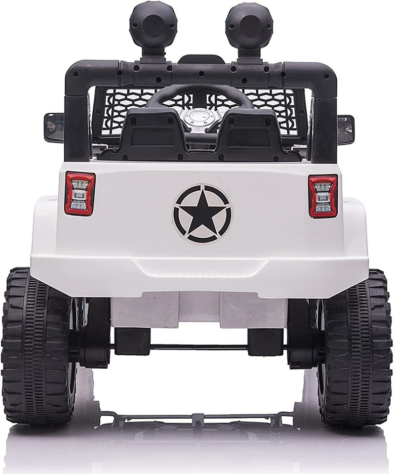 12V Electric Kids Ride On Truck with Remote Control and LED Lights