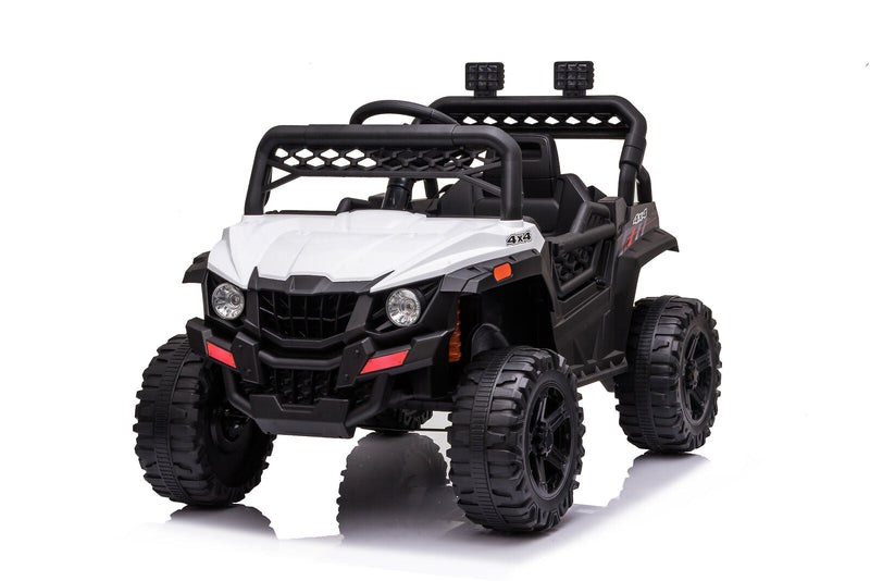 12V Electric Kids Truck Car with Remote Control, FM/LED Lights - Perfect Xmas Gift!