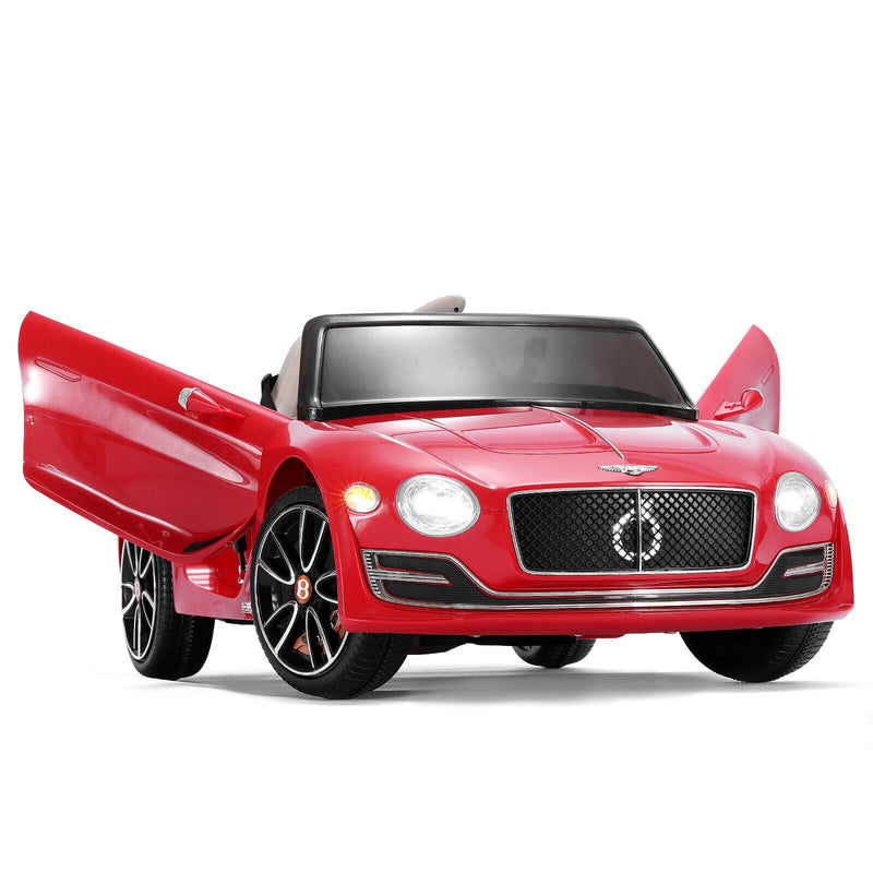 Licensed Bentley Style 12V Electric Ride-On Car with Remote Control - Battery Powered