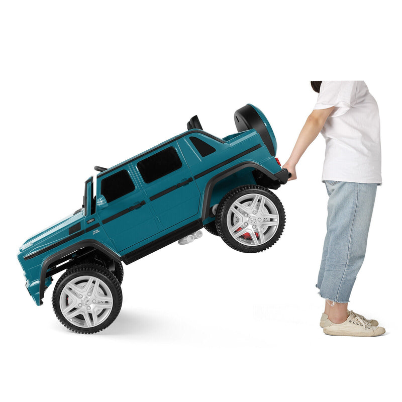 12V Electric Mercedes-Benz Kids Ride On Car with Remote Control, Lights, and Music