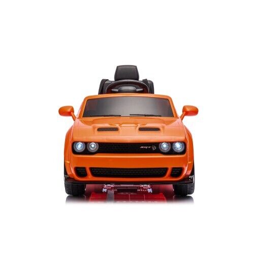 12V Electric Orange Ride-on Car for Kids with Remote Control - Four Wheeler Toy Vehicle