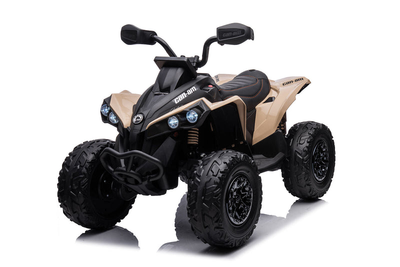 12V Electric Ride-On ATV for Kids with LED Lights and Music