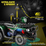12V Electric Ride-On ATV for Kids with USB/MP3 Player - Perfect Gift for Ages 3-6!