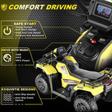 12V Electric Ride-On ATV for Kids with USB/MP3, Perfect Gift for Ages 3-6