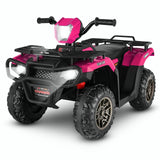 12V Electric Ride-On ATV Toy Car with USB/MP3 for Kids Ages 3-6