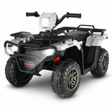12V Electric Ride-On ATV Toy Car with USB/MP3 for Kids Ages 3-6