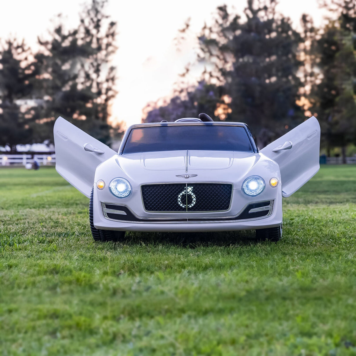 Licensed Bentley Style Electric Ride-On Car for Kids with Remote Control - 12V