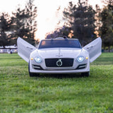 Licensed Bentley Style Electric Ride-On Car for Kids with Remote Control - 12V