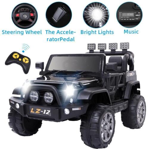 12V Electric Ride On Car for Kids with Remote Control - 3 Speeds, 4 Wheels, and Exciting Features!