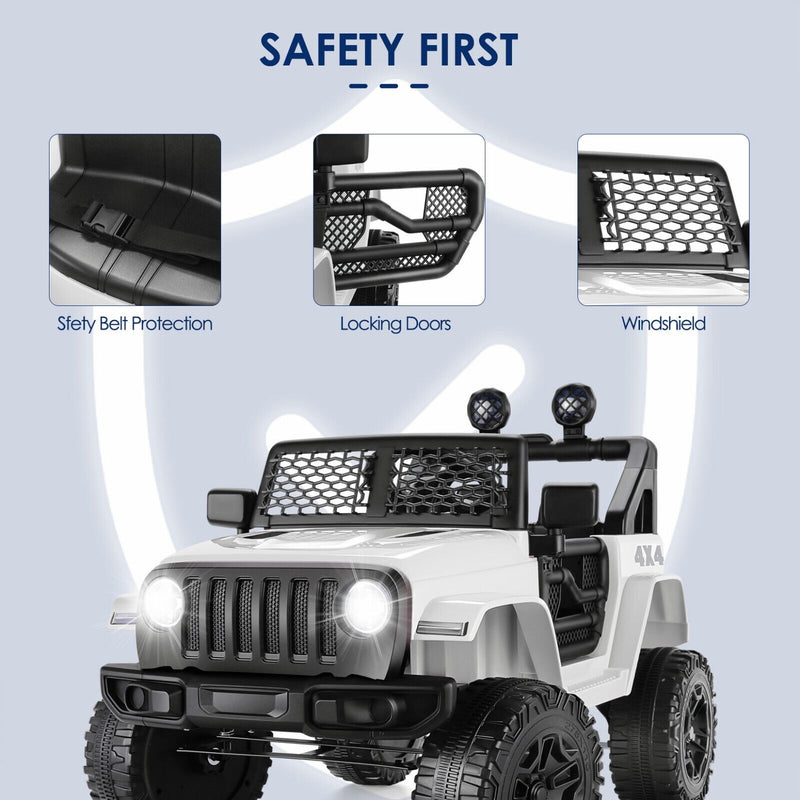 Electric Ride-On SUV for Kids Ages 3-6 with Remote Control