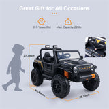 12V Electric Ride-On Car for Kids with Remote Control - Perfect for Parent-Child Bonding!