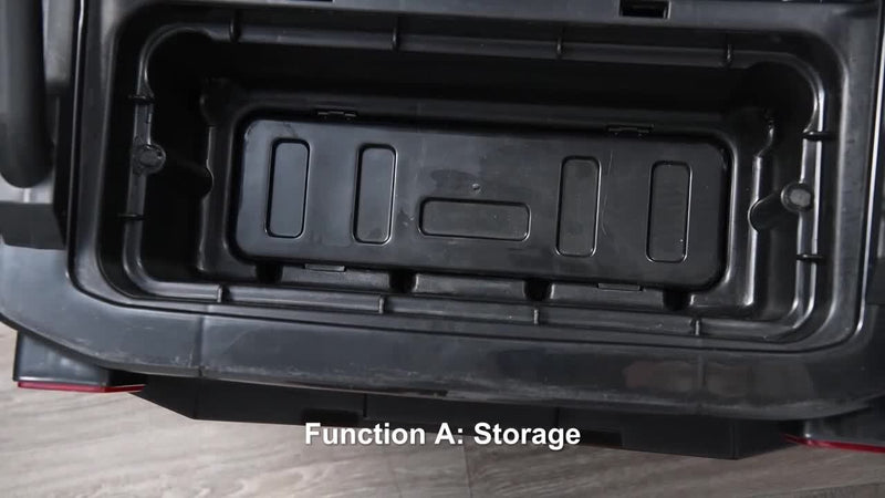 12V Electric Parent-Child Ride On Truck with Remote Control - 2 Seater Kids Car