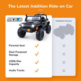 12V Electric Parent-Child Ride On Truck with Remote Control - 2 Seater Kids Car
