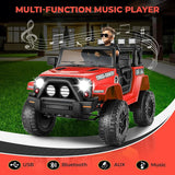 12V Electric Truck Toy for Kids with Remote Control - Ride On Car with 4 Wheels