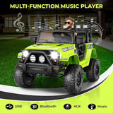 12V Electric Truck Toy for Kids with Spring Suspension & Remote Control
