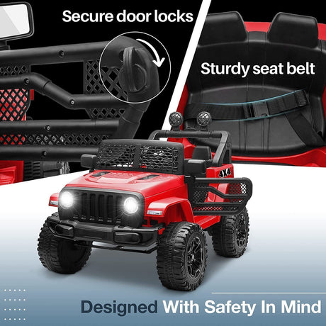 12V Electric Ride-On Car/Truck for Kids with MP3 Music and Remote Control