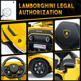 12V Electric Sports Car for Kids - Yellow Ride-On with Remote Control