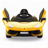 Electric Sports Car for Kids with 2 Speeds and LED Lights - 12V Ride-On Vehicle with Remote Control