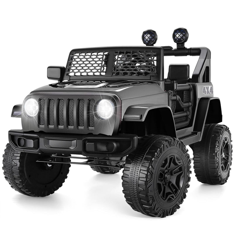 12V Electric Ride-On Jeep for Kids with USB, Bluetooth, Remote Control, and MP3 Player - Speeds up to 3 MPH