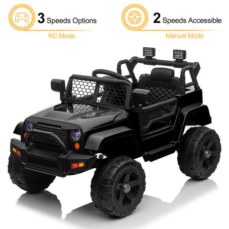 12V Electric Ride On Jeep Toy Car for Kids with Remote Control - Perfect Gift for US Children