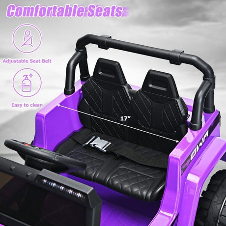 12V Electric Ride On Jeep Toy Car with Remote Control for Kids