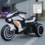 12V Electric Ride On Motorcycle for Kids with LED Lights