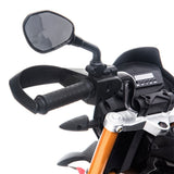 12V Electric Ride On Motorcycle for Kids with LED Music and Training Wheels