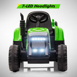 12V Electric Ride on Tractor for Kids with Remote Control - Battery Powered Vehicle