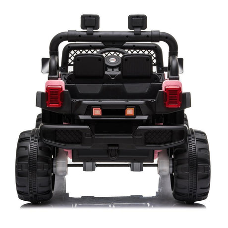 12V Electric Ride-On Truck Car for Kids with RC Remote Control - Pink