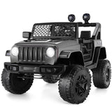 12V Electric Ride-On Truck for Kids with MP3 Player, Remote Control, and Aux Port