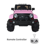 12V Electric Ride-On Truck for Kids with MP3, USB, and LED Lights - Available in 4 Colors!