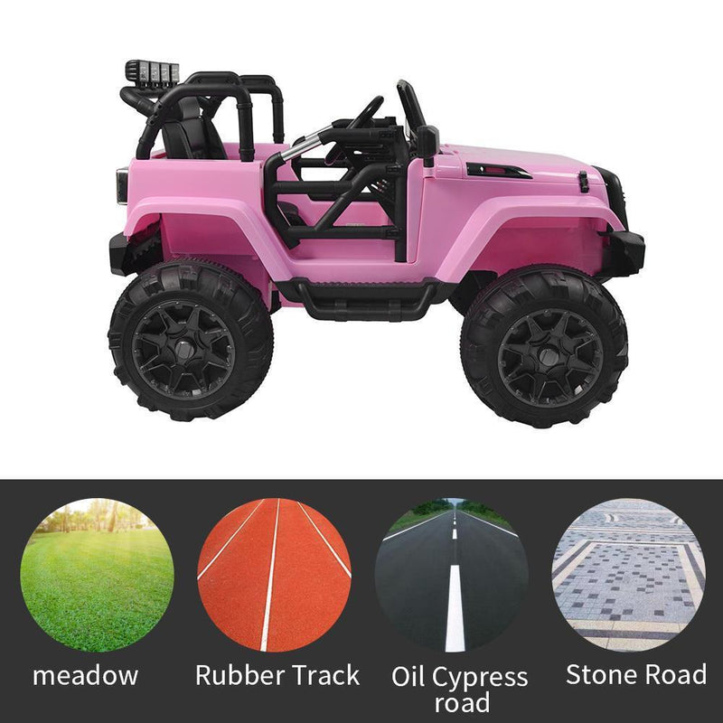 12V Electric Ride-On Truck for Kids with MP3, USB, and LED Lights - Available in 4 Colors!