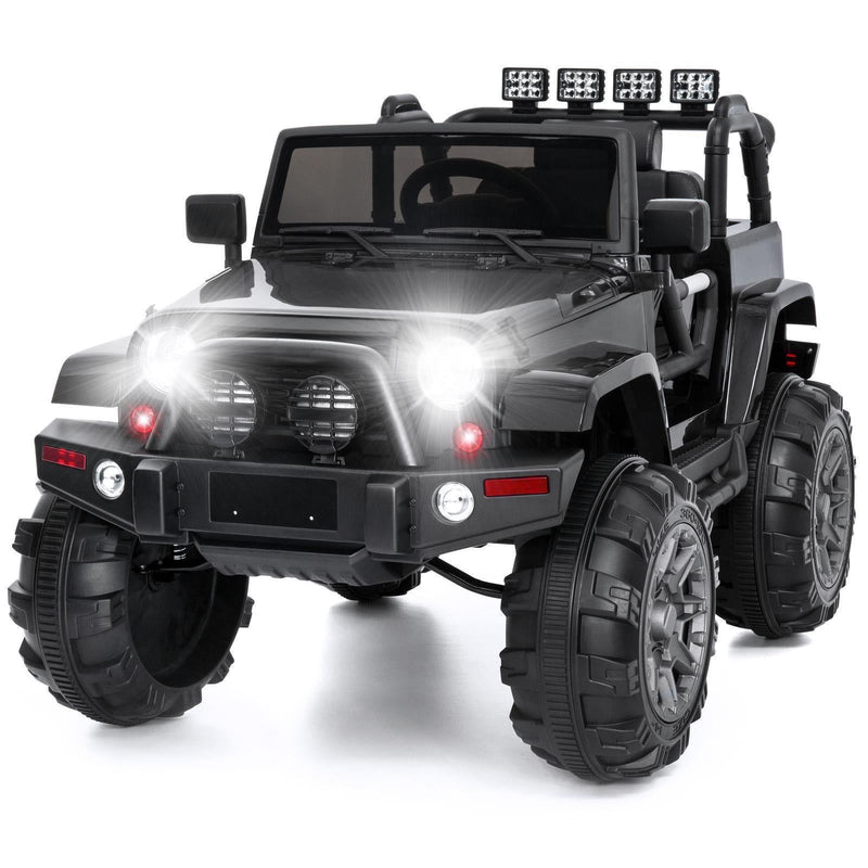 12V Electric Ride-On Truck for Kids with MP3, USB, and LED Lights - Available in 4 Colors!