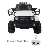 12V Electric Ride-On Truck for Kids with MP3, USB, and LED Lights - Available in 4 Colors!