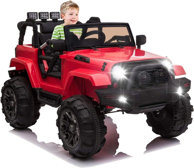12V Electric Ride-On Truck for Kids with Parental Remote Control