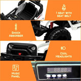 12V Electric Ride-On Truck for Kids with Remote Control and 2 Speed Options