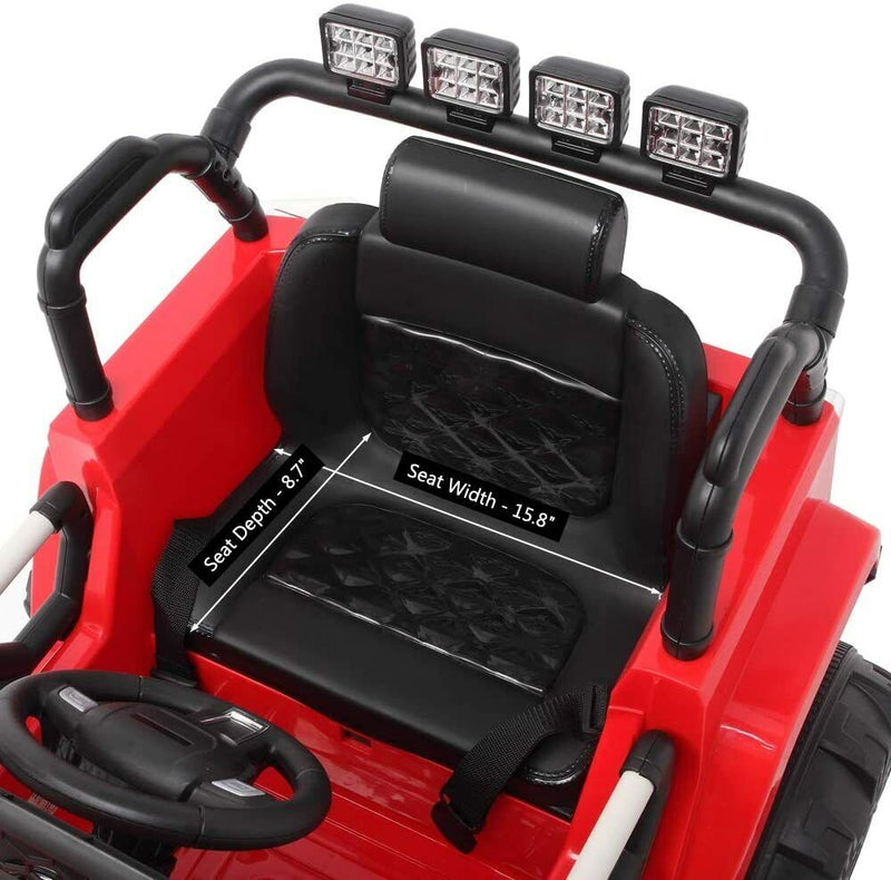 12V Electric Ride-On Truck for Kids with Remote Control