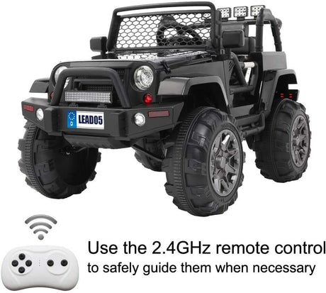 12V Electric Ride-On Truck for Kids with Remote Control