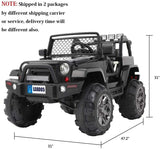 12V Electric Ride-On Truck for Kids with Remote Control