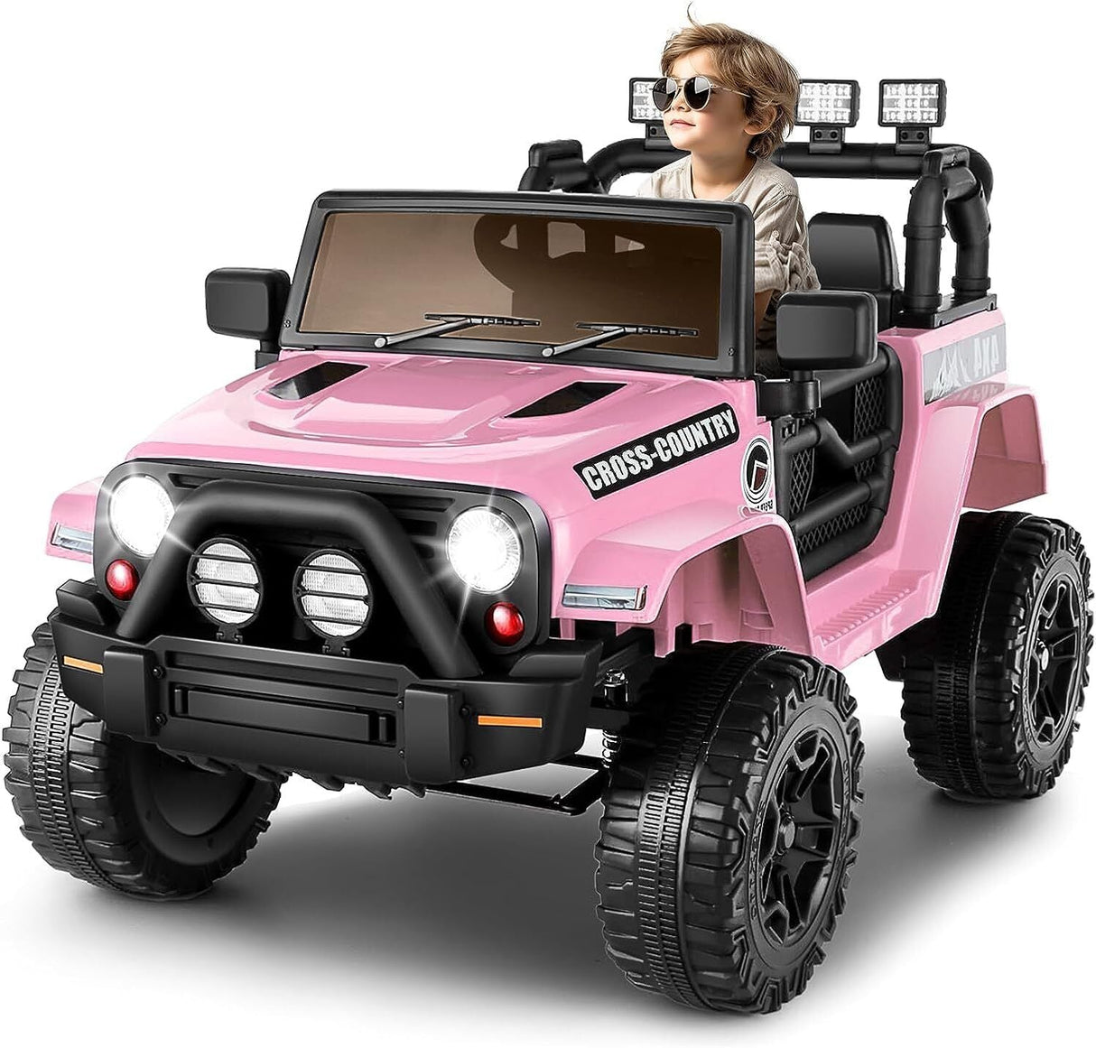 12V Battery Powered Electric Ride-On Truck for Kids with Remote Control
