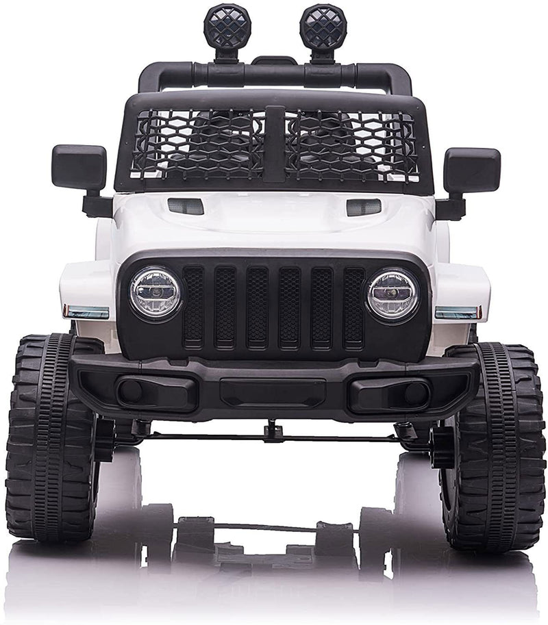 12V Electric Ride On Truck for Kids with Remote Control and LED Lights