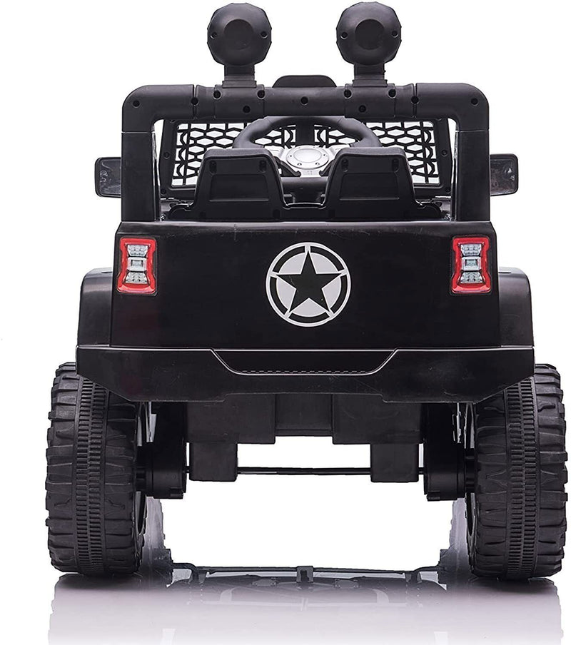 12V Electric Ride On Truck for Kids with Remote Control and LED Lights