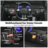 12V Electric Ride-On Truck for Kids with Remote Control and Magnetic Double Doors