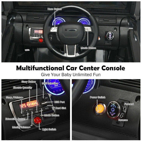 12V Electric Ride-On Truck for Kids with Remote Control and Magnetic Double Doors